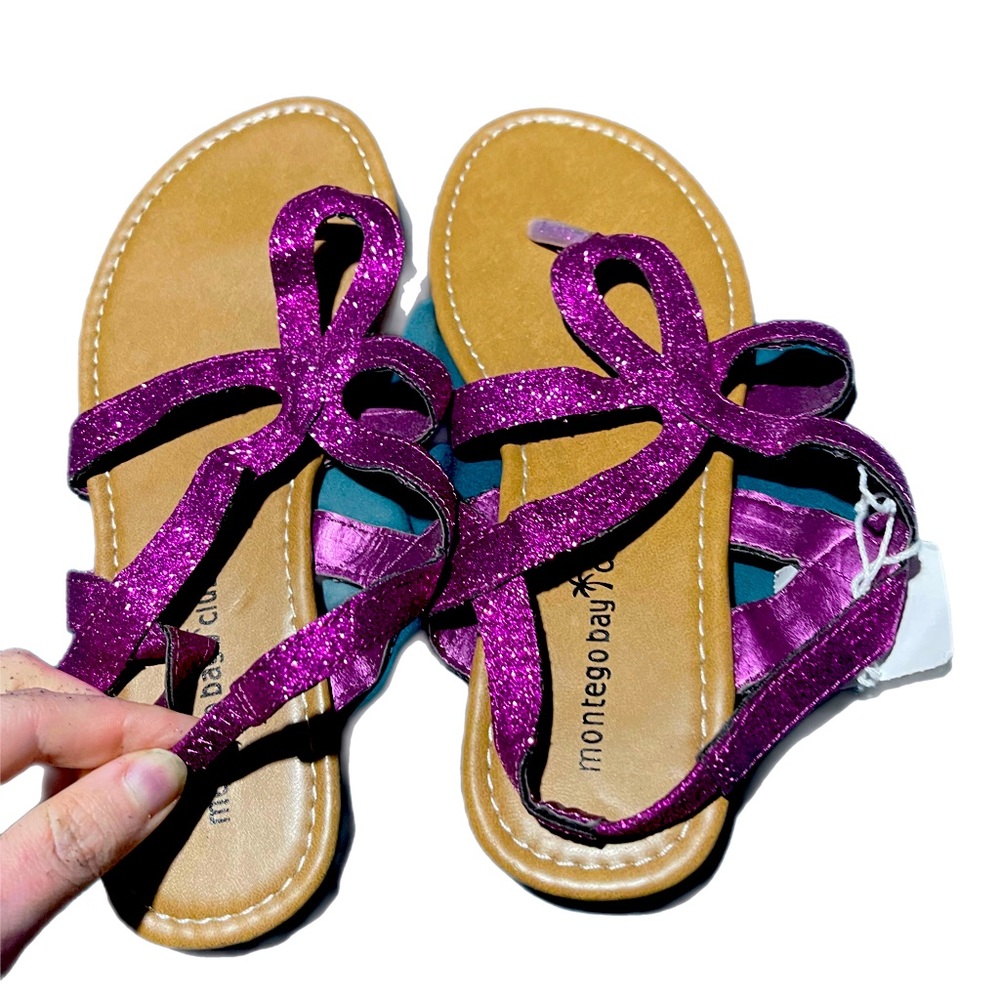 Cute purple sandals! Brand new! Never worn!!